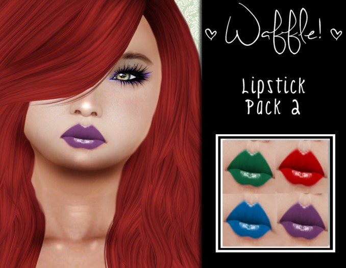 Waffle! Lipstick Pack 2