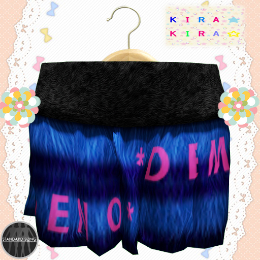 KIRA*KIRA* border fur Skirt (demo)