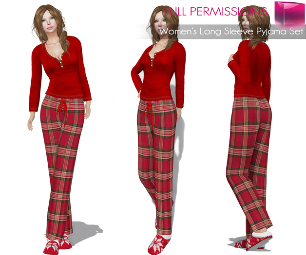 MI960267 MI Women's Long Sleeve Pyjama Set
