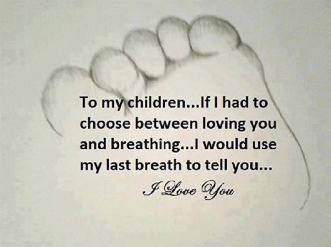 To my children...