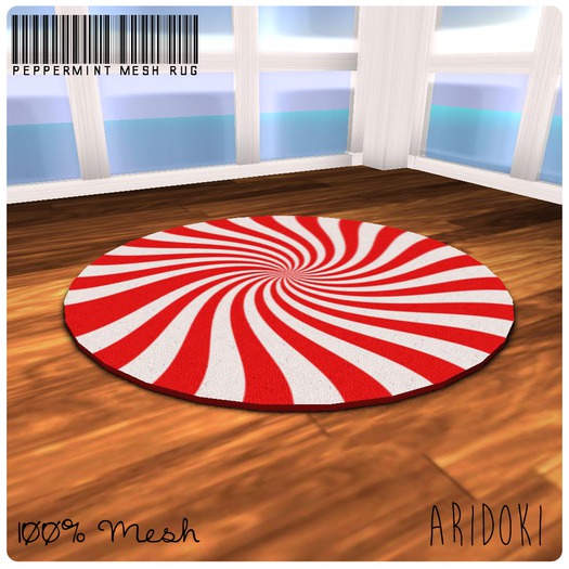 ARIDOKI Peppermint Round Rug