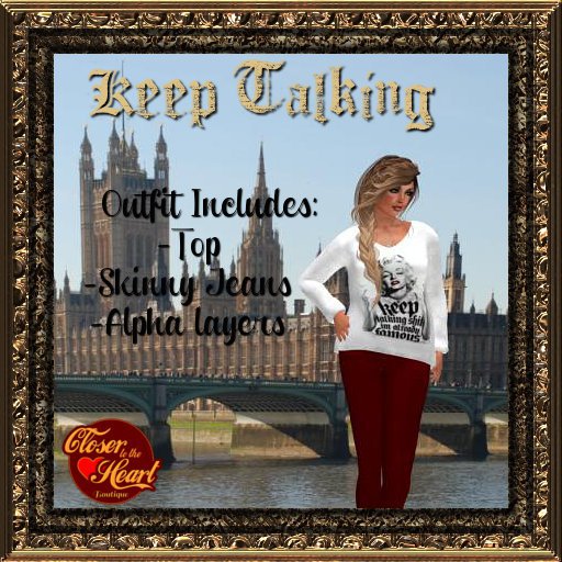 Keep Talking Outfit BOXED