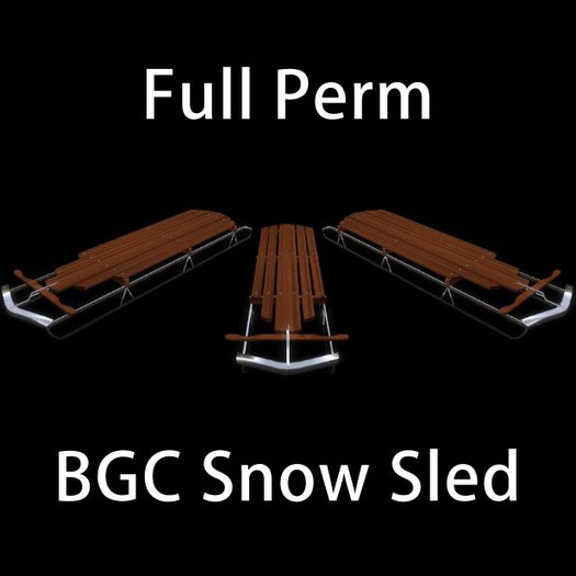 BGC Snow Sled