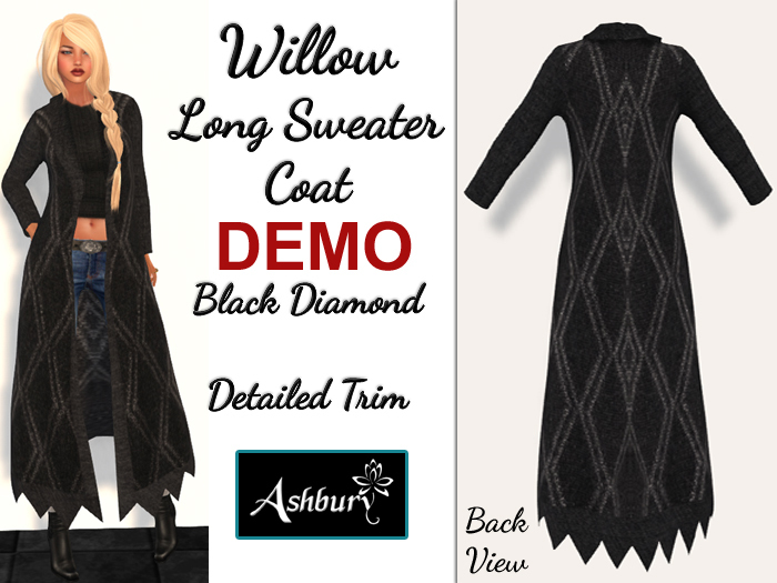 [ASHBURY] Willow Long Sweater Coats-DEMOS