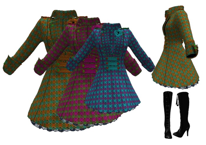 COAT OUTFIT - HUD 3 COLORS