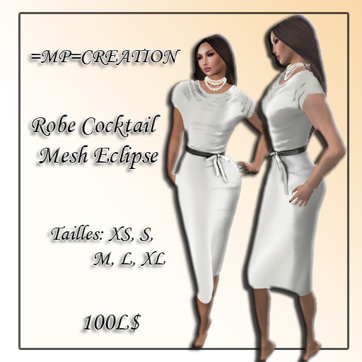 =PM= Robe Cocktail Mesh Eclipse