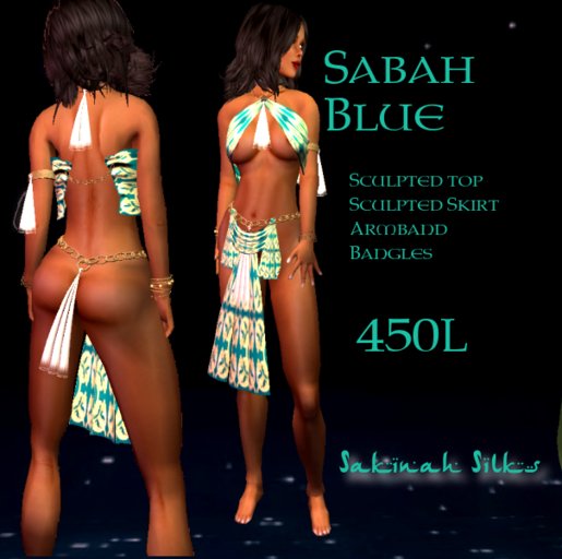 ::Sakinah:: Sabah Blue Silks 