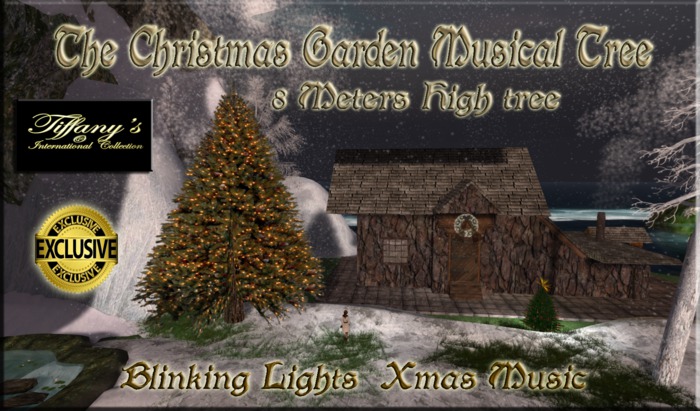 THE CHRISTMAS GARDEN  MUSICAL TREE