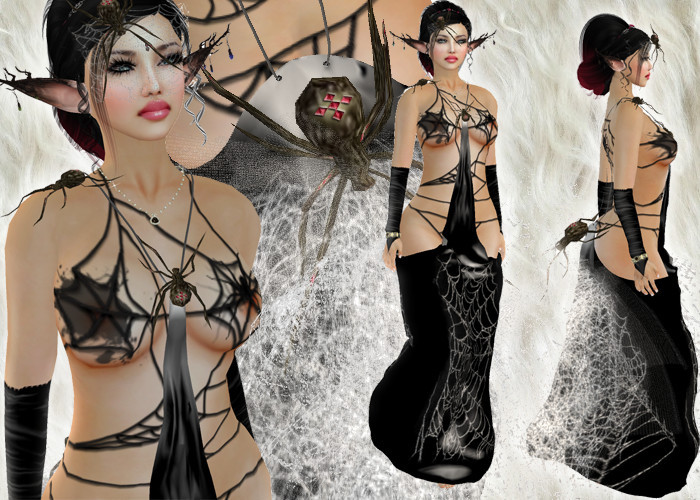 *Heart* - Spiderrella Gown