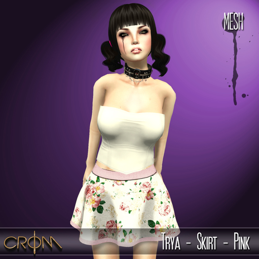 -CroM- Trya - Skirt - Pink