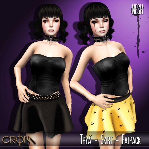 -CroM- Trya - Skirt - Fatpack