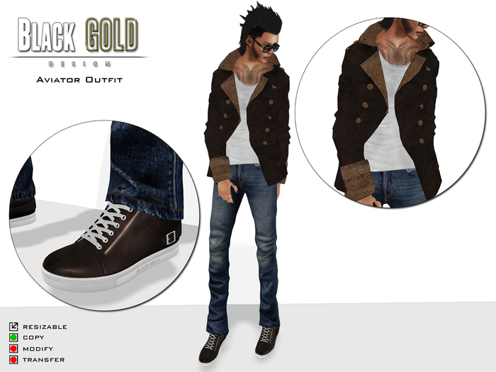 *** BG *** Aviator Outfit