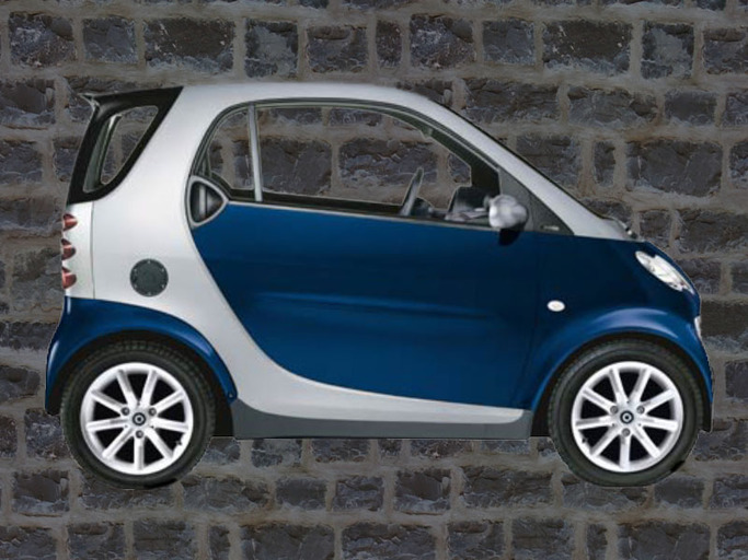 Smart Car Wall Art - Sign/Europe/Picture