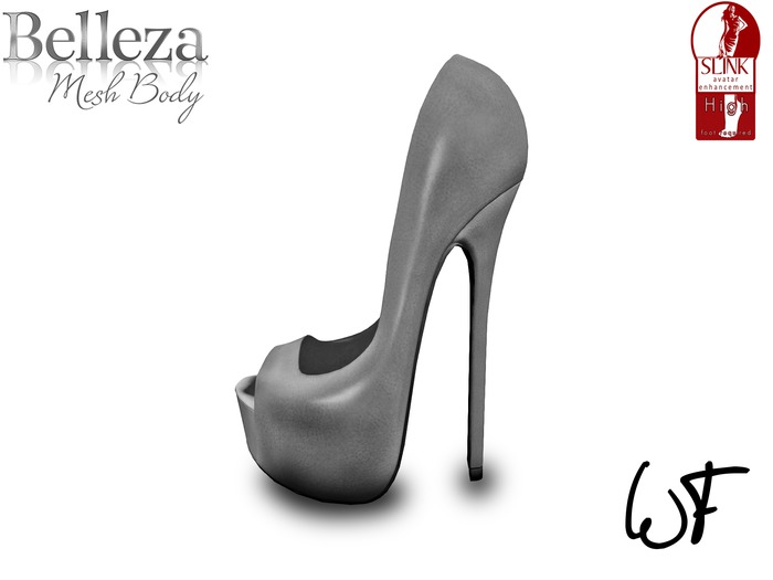 Wall Flower Cuddle Bunny, Peeptoe Pumps, DEMO