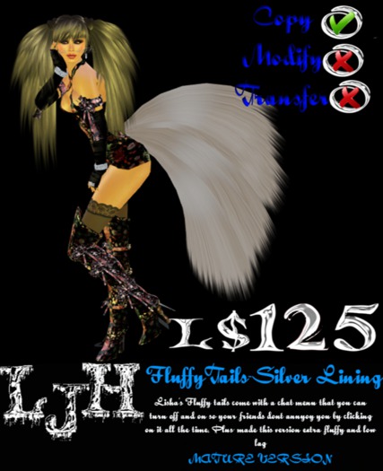 [LJH] Lisha's Fluffy Tail Silver Lining