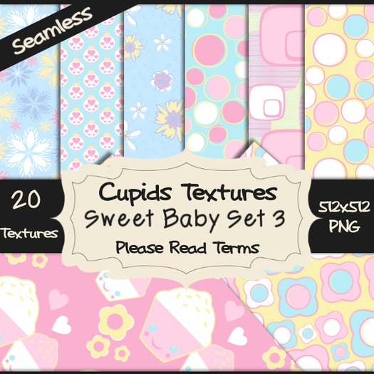 *Cupids Textures * 25 SWEET SUMMER FUN
