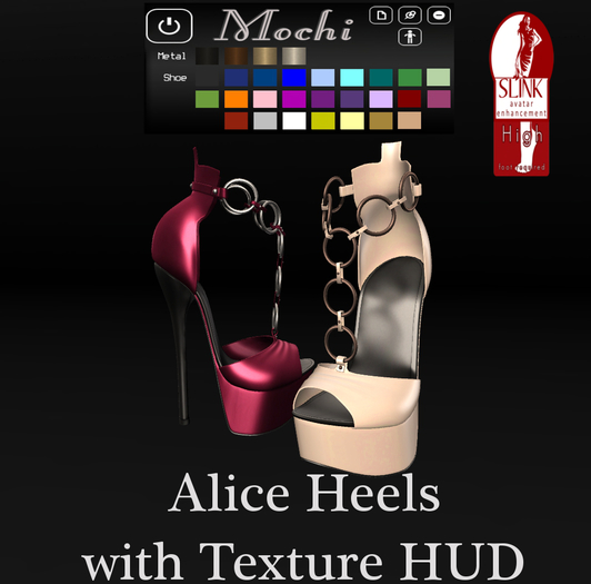 Mochi Styles  - Alysin High Platforms w/chains - Fat Pack