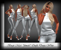 Birgit Mai's *MESH* Outfit Dunjaa White (BOXED)