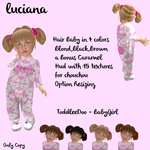 Toddleedoo Hair luciana