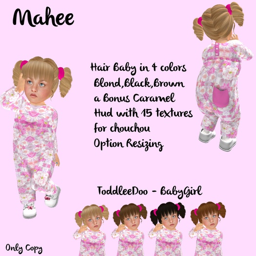 Toddleedoo Hair Mahee