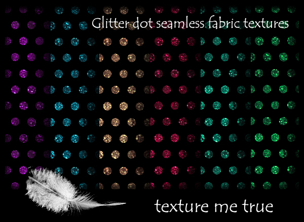 TMT glitter dot seamless fabric textures