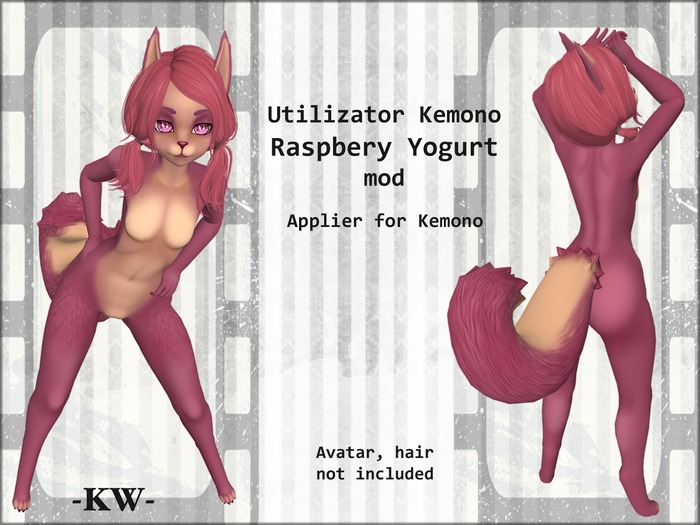 -KW- Raspberry Yogurt cat