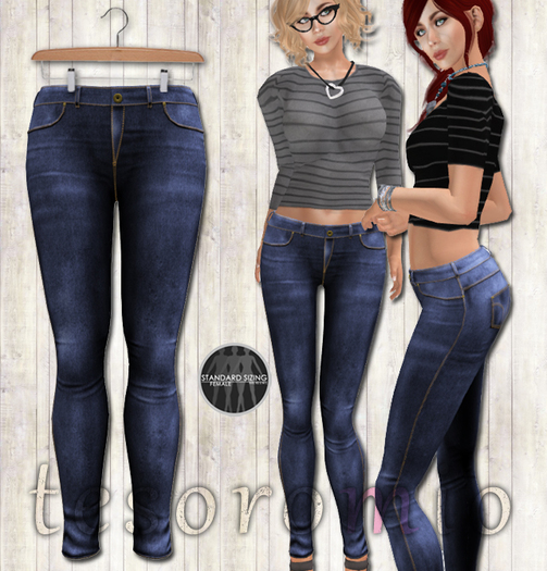 *tesoromio* Jeans Dark Blue