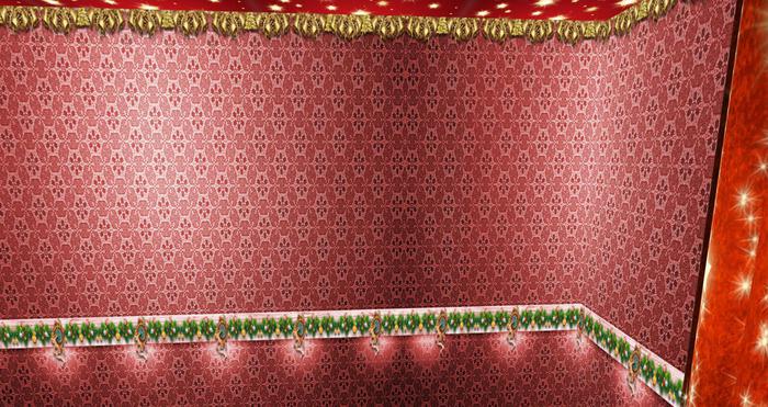 Wallpaper Christmas and New Year_Red