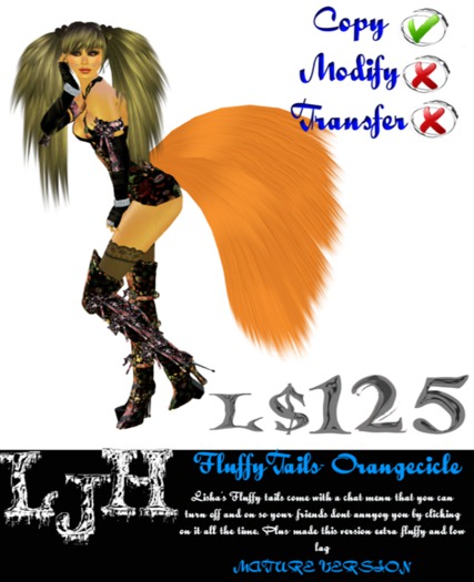 [LJH] Lisha's Fluffy Tail Green Life