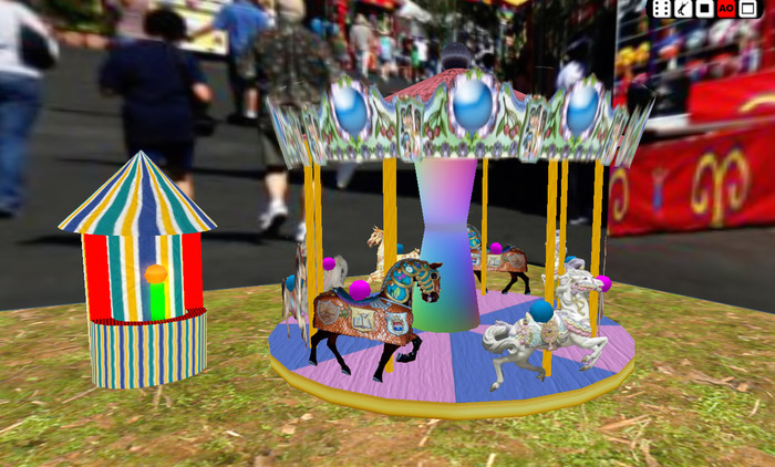 Fairground Carousel deluxe Christmas Edition