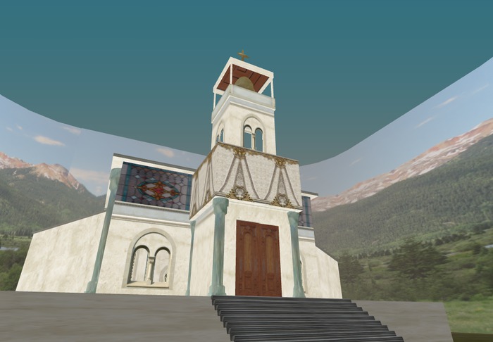 iglesia de marmol sin muebles 2