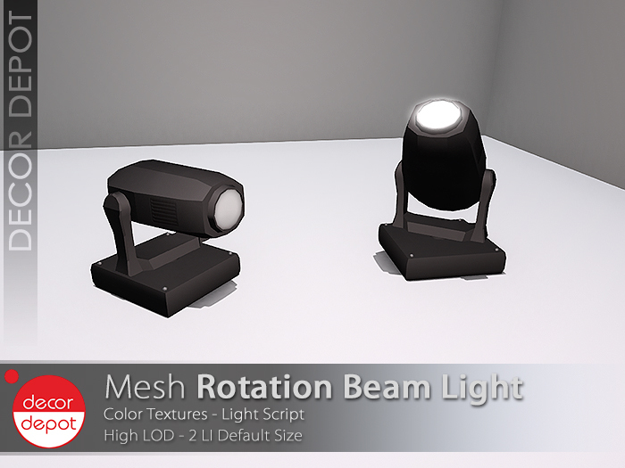 [DD] - FULL PERM Rotation Beam Light