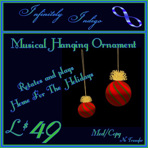Hanging Bauble - Home for the Holidays