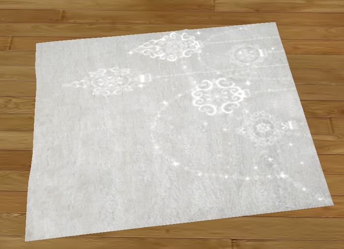 Mesh Rug White Christmas 2