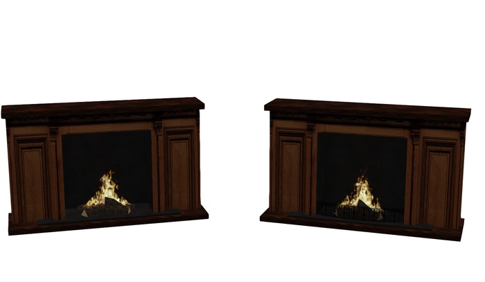Gothic Wooden Fireplaces BOXED