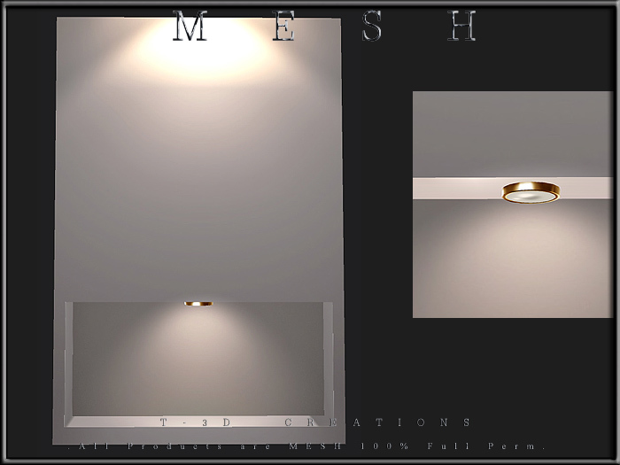 T-3D Creations [ The Display Shop No.3 ]  MESH - Full Perm -