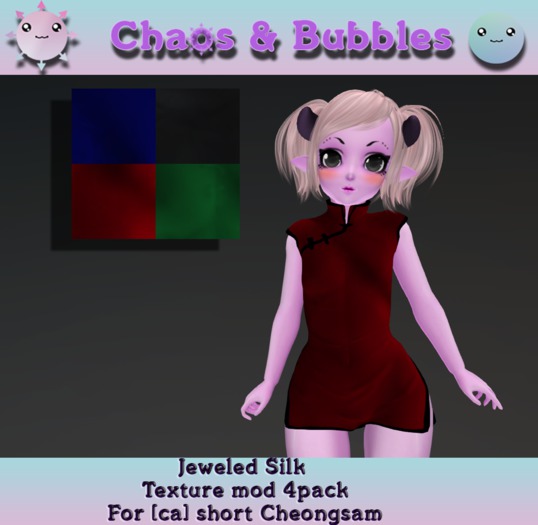 caC - 4 pack Jeweled Silk Mod By Chaos & Bubbles