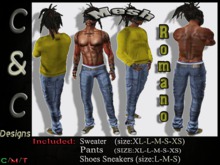 C&C Mesh Romano Men's