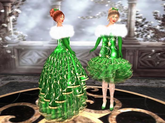 TFF Winter Magic in Green - SALE