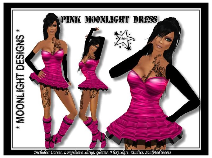 *MD* Pink Moonlight Dress