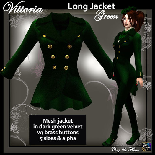 C&F Vittoria Mesh Jacket  - Green