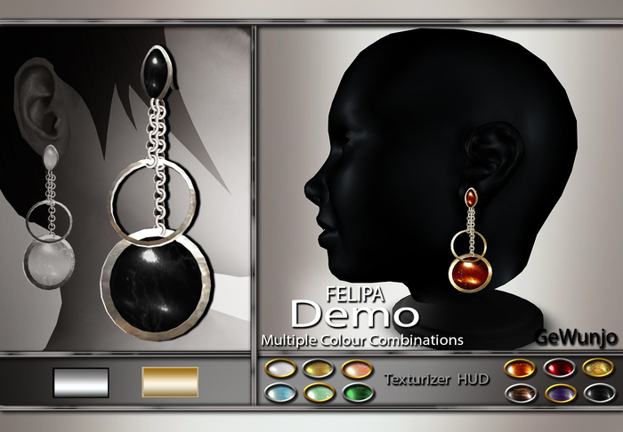 GeWunjo : FELIPA earrings DEMO