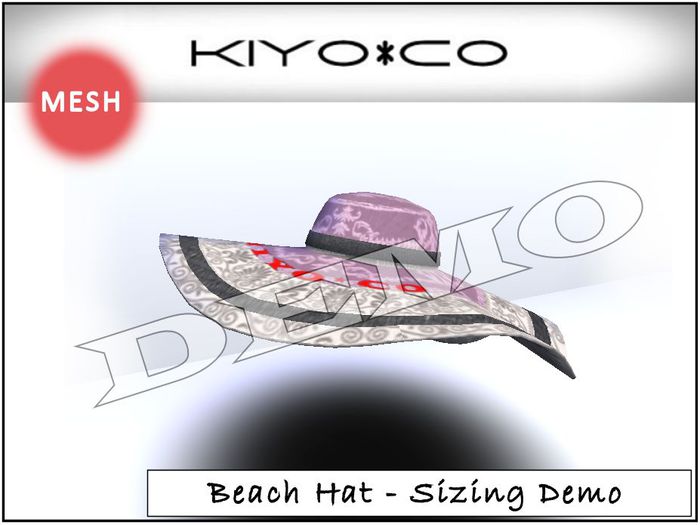 Kiyo*Co - Beach Hat DEMO (boxed)