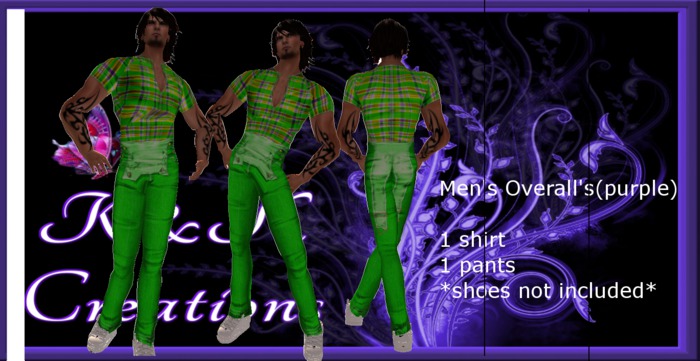 Men's Overalls(green)