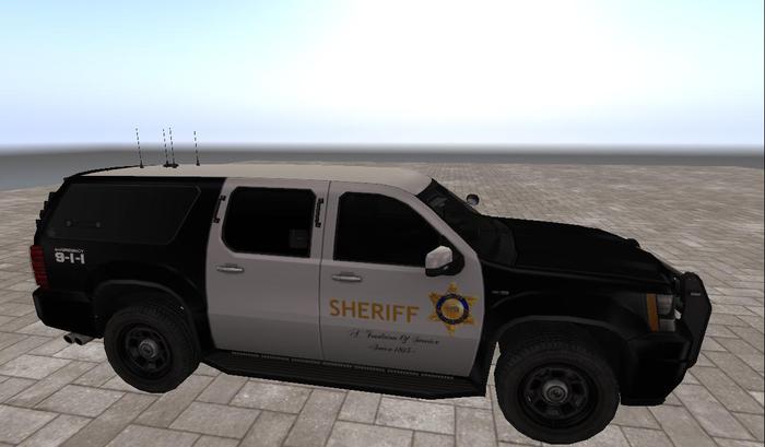 Ballistic LA County Sheriff Paint Can