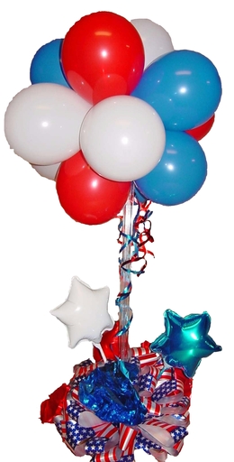 Balloons blue/red/white US Patriot