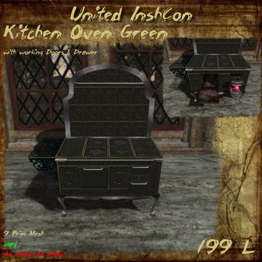 *UI* Kitchen Oven Green v