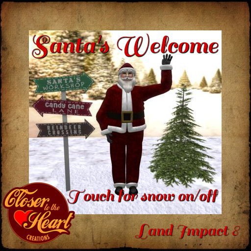 Santa's Welcome-BOXED