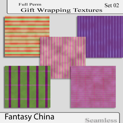 Gift Wrapping Textures set 02