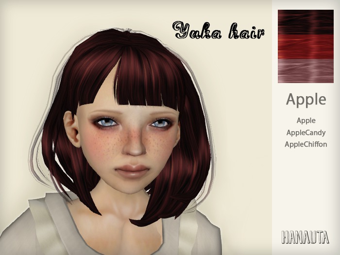*HANAUTA* - Yuka*Hair =Apple=